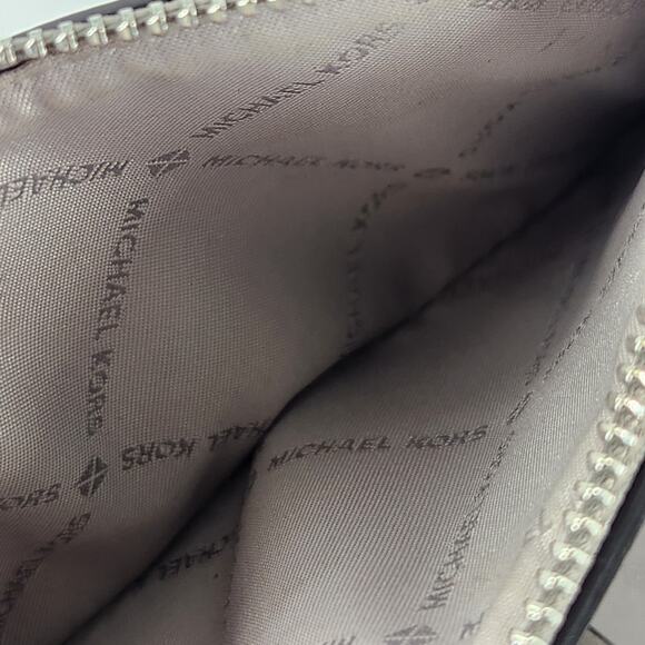 Michael Kors Logo Jet Set Double Zip Wristlet - Picture 6 of 9